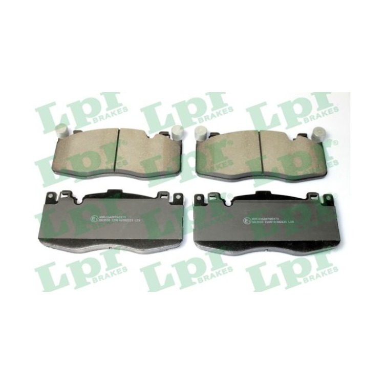 Jeu de 4 plaquettes de frein avant LPR 05P2223 - OtoParts.ma