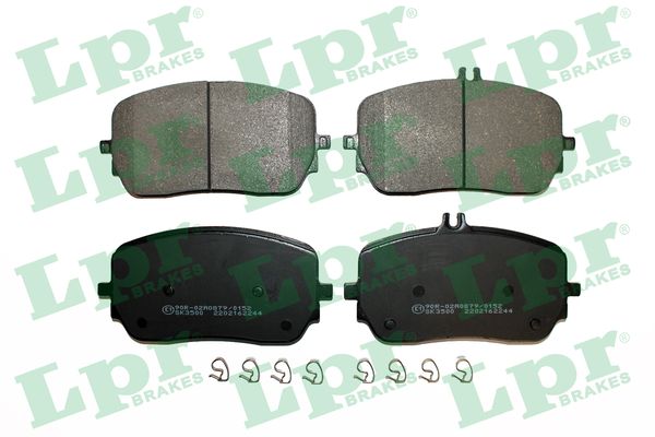 Jeu de 4 plaquettes de frein avant LPR 05P2244 - OtoParts.ma