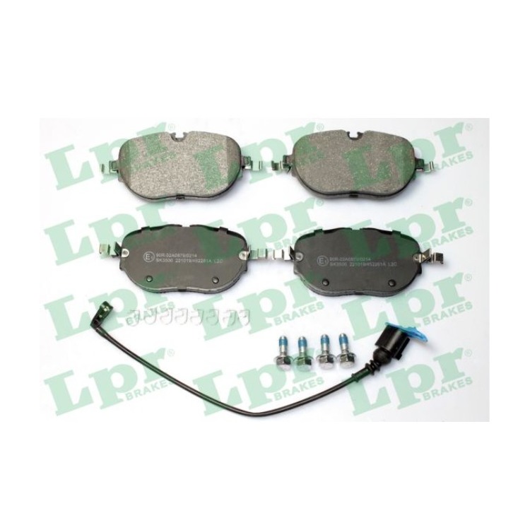 Jeu de 4 plaquettes de frein avant LPR 05P2261A