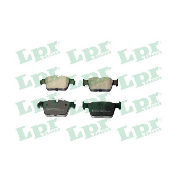 Jeu de 4 plaquettes de frein arrière LPR 05P2264 - OtoParts.ma