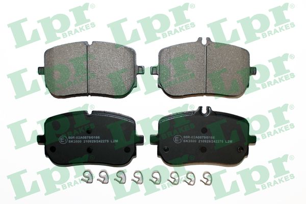 Jeu de 4 plaquettes de frein avant LPR 05P2275 - OtoParts.ma