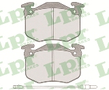 Jeu de 4 plaquettes de frein avant LPR 05P228 - OtoParts.ma