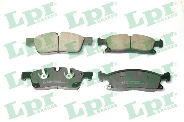 Jeu de 4 plaquettes de frein avant LPR 05P2280