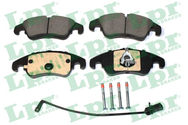 Jeu de 4 plaquettes de frein avant LPR 05P2282A - OtoParts.ma