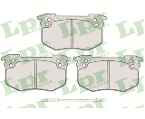 Jeu de 4 plaquettes de frein avant LPR 05P229 - OtoParts.ma