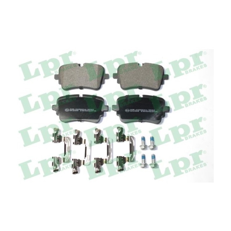 Jeu de 4 plaquettes de frein arrière LPR 05P2291K - OtoParts.ma