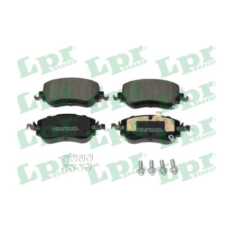 Jeu de 4 plaquettes de frein avant LPR 05P2292