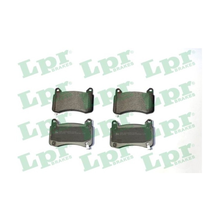 Jeu de 4 plaquettes de frein arrière LPR 05P2301 - OtoParts.ma