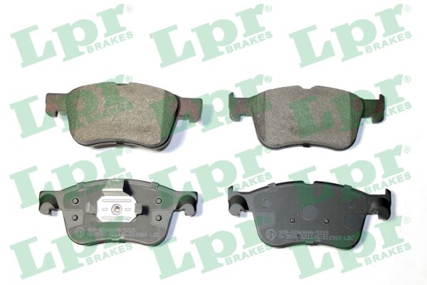 Jeu de 4 plaquettes de frein avant LPR 05P2310 - OtoParts.ma