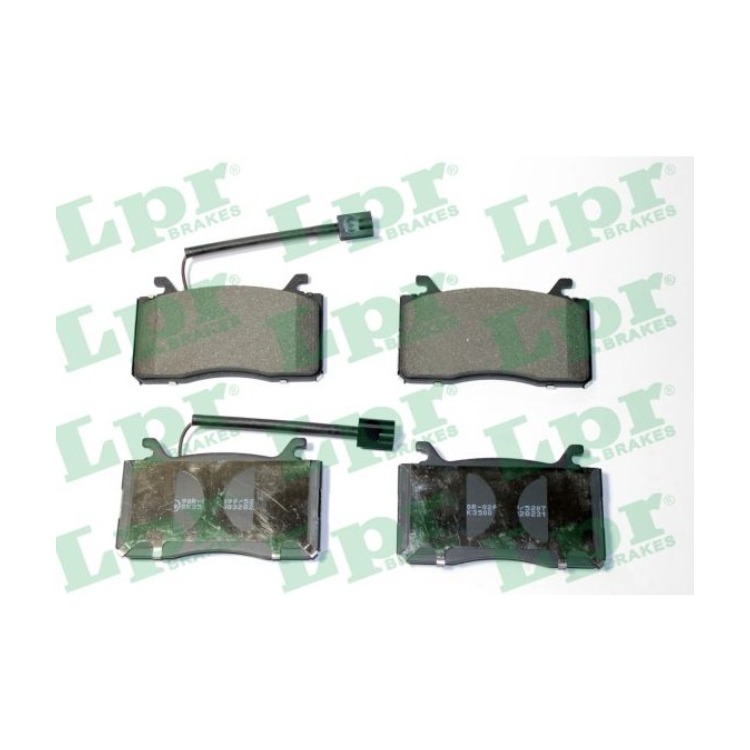 Jeu de 4 plaquettes de frein avant LPR 05P2311 - OtoParts.ma