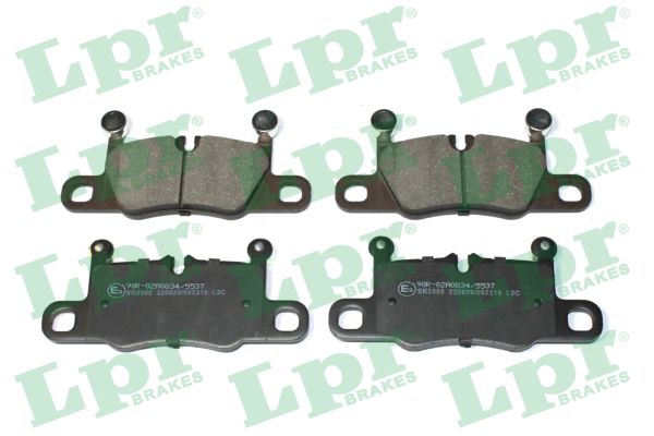 Jeu de 4 plaquettes de frein arrière LPR 05P2316 - OtoParts.ma