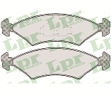 Jeu de 4 plaquettes de frein avant LPR 05P232 - OtoParts.ma