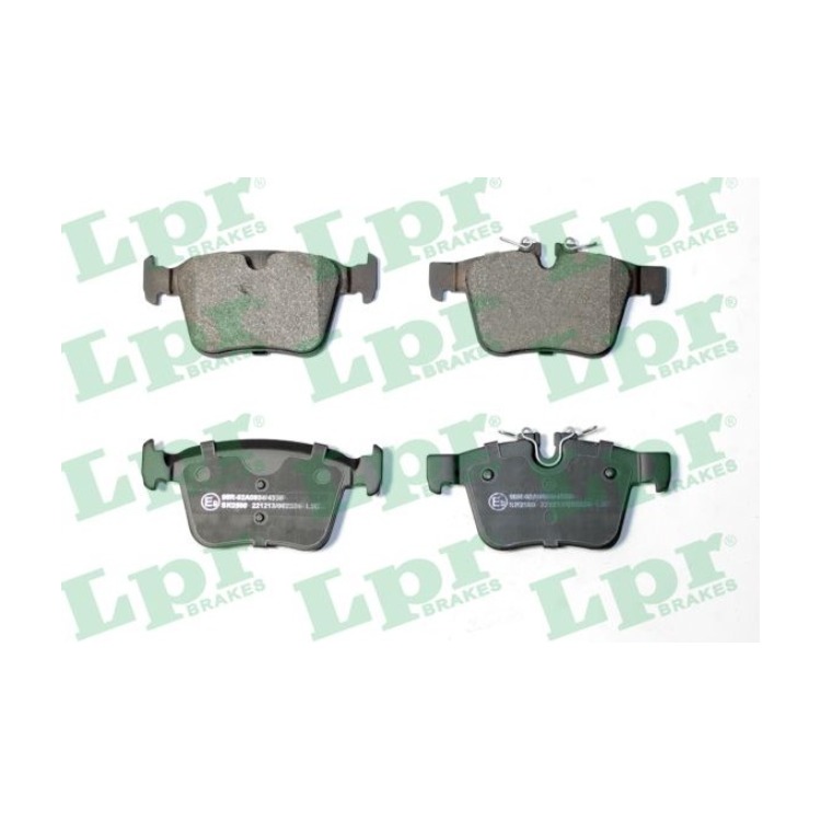 Jeu de 4 plaquettes de frein avant LPR 05P2324 - OtoParts.ma