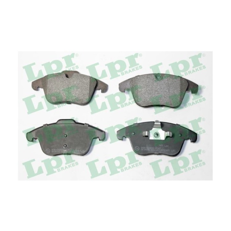 Jeu de 4 plaquettes de frein avant LPR 05P2325 - OtoParts.ma