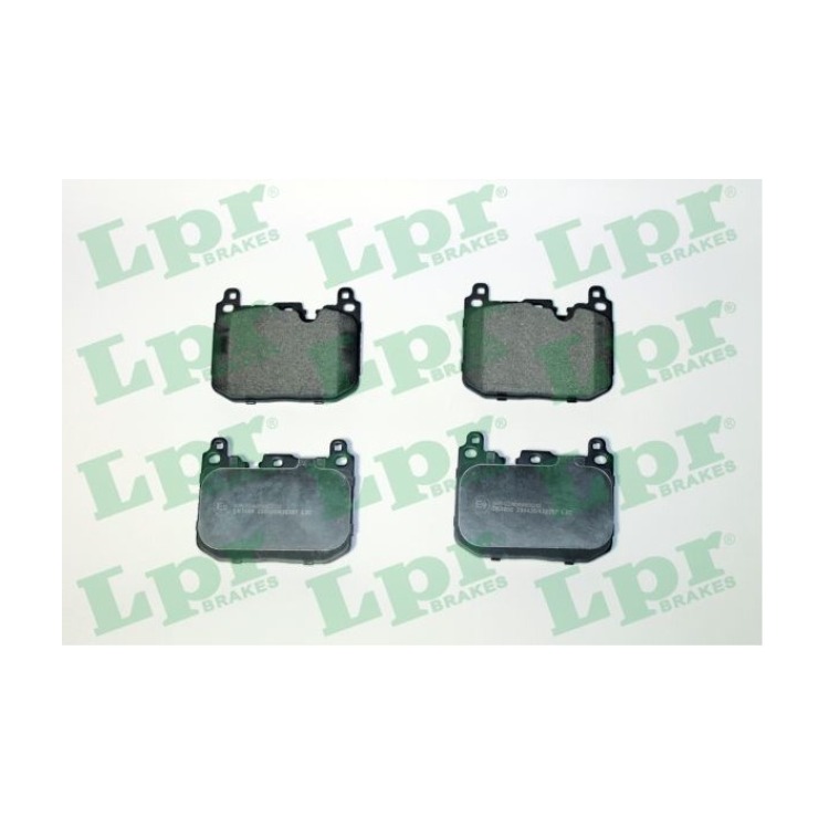Jeu de 4 plaquettes de frein arrière LPR 05P2357 - OtoParts.ma