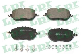 Jeu de 4 plaquettes de frein avant LPR 05P2372