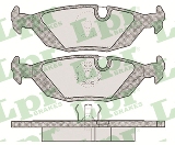 Jeu de 4 plaquettes de frein arrière LPR 05P238 - OtoParts.ma