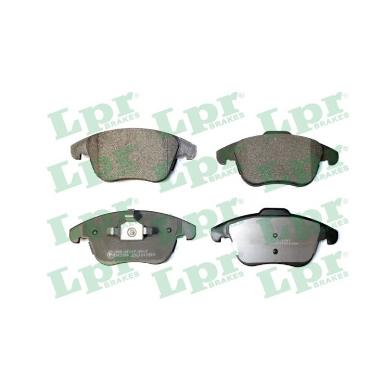 Jeu de 4 plaquettes de frein avant LPR 05P2384