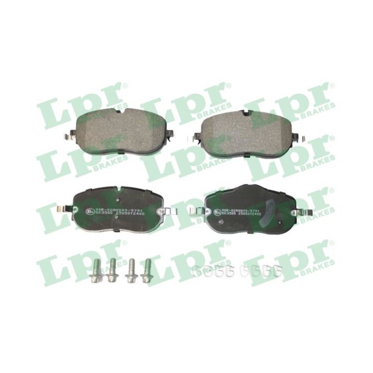Jeu de 4 plaquettes de frein avant LPR 05P2402