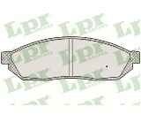 Jeu de 4 plaquettes de frein avant LPR 05P245 - OtoParts.ma