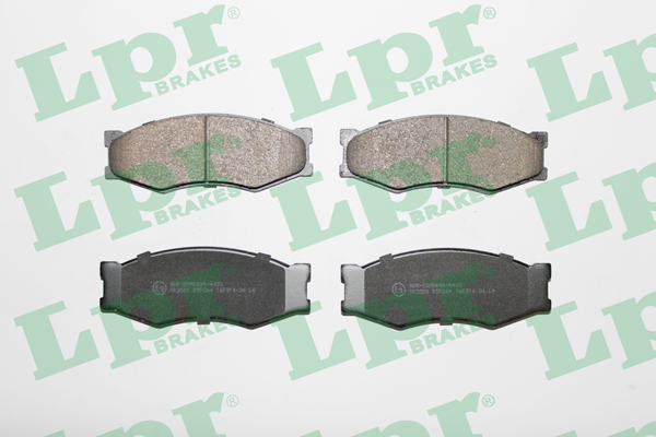 Jeu de 4 plaquettes de frein avant LPR 05P264 - OtoParts.ma