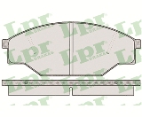 Jeu de 4 plaquettes de frein avant LPR 05P266 - OtoParts.ma