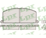 Jeu de 4 plaquettes de frein avant LPR 05P268 - OtoParts.ma