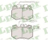 Jeu de 4 plaquettes de frein avant LPR 05P274 - OtoParts.ma