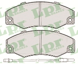 Jeu de 4 plaquettes de frein avant LPR 05P276 - OtoParts.ma