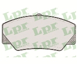 Jeu de 4 plaquettes de frein avant LPR 05P277 - OtoParts.ma