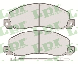Jeu de 4 plaquettes de frein avant LPR 05P278 - OtoParts.ma