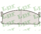 Jeu de 4 plaquettes de frein avant LPR 05P284 - OtoParts.ma