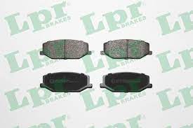 Jeu de 4 plaquettes de frein avant LPR 05P290 - OtoParts.ma