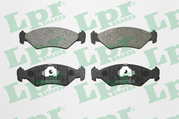 Jeu de 4 plaquettes de frein avant LPR 05P295 - OtoParts.ma