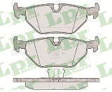 Jeu de 4 plaquettes de frein arrière LPR 05P297 - OtoParts.ma