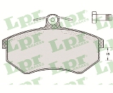 Jeu de 4 plaquettes de frein avant LPR 05P299 - OtoParts.ma