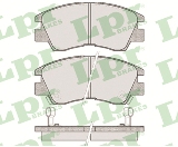 Jeu de 4 plaquettes de frein avant LPR 05P315 - OtoParts.ma