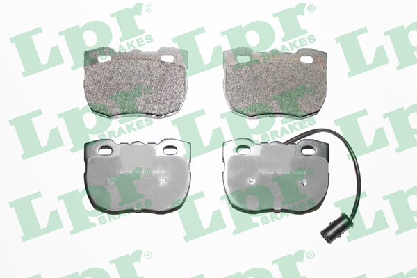 Jeu de 4 plaquettes de frein avant LPR 05P324 - OtoParts.ma