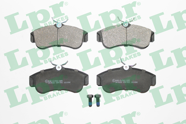 Jeu de 4 plaquettes de frein avant LPR 05P355 - OtoParts.ma