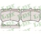 Jeu de 4 plaquettes de frein avant LPR 05P366 - OtoParts.ma