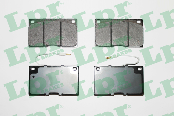Jeu de 4 plaquettes de frein avant LPR 05P372 - OtoParts.ma