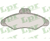 Jeu de 4 plaquettes de frein avant LPR 05P383 - OtoParts.ma