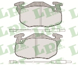 Jeu de 4 plaquettes de frein avant LPR 05P384 - OtoParts.ma