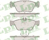 Jeu de 4 plaquettes de frein avant LPR 05P409 - OtoParts.ma