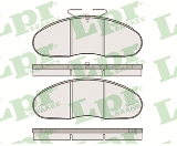 Jeu de 4 plaquettes de frein avant LPR 05P414 - OtoParts.ma