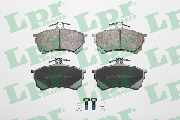 Jeu de 4 plaquettes de frein avant LPR 05P420 - OtoParts.ma