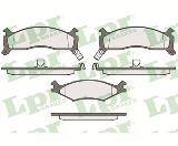 Jeu de 4 plaquettes de frein avant LPR 05P426 - OtoParts.ma