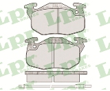 Jeu de 4 plaquettes de frein avant LPR 05P435 - OtoParts.ma
