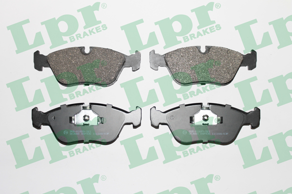 Jeu de 4 plaquettes de frein avant LPR 05P436 - OtoParts.ma