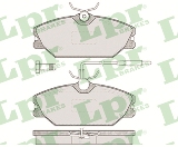 Jeu de 4 plaquettes de frein avant LPR 05P445 - OtoParts.ma